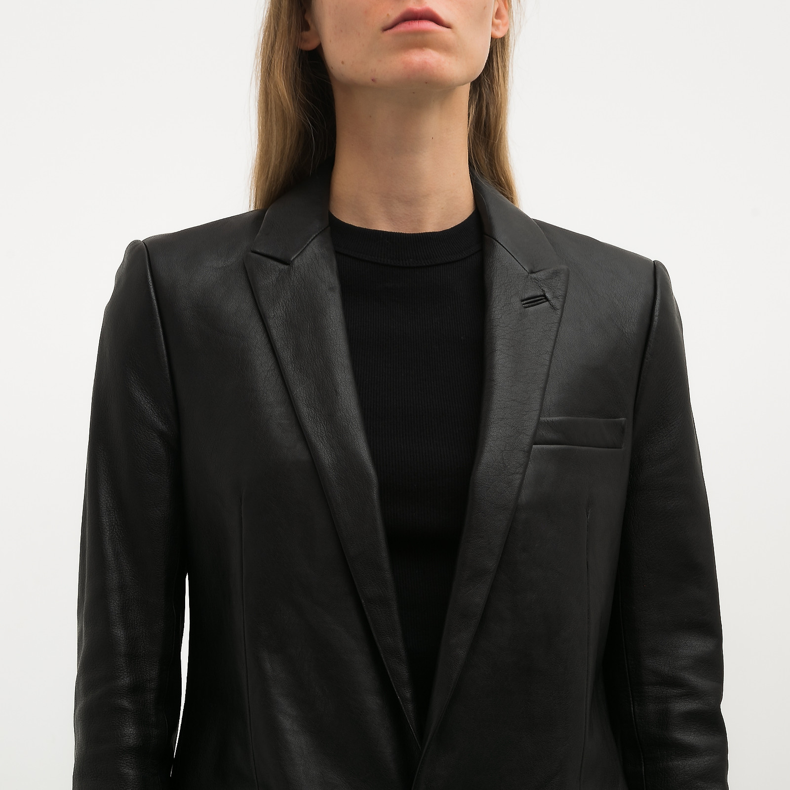 Куртка кожаная Saint Laurent - купить оригинал в секонд-хенде SFS - 4