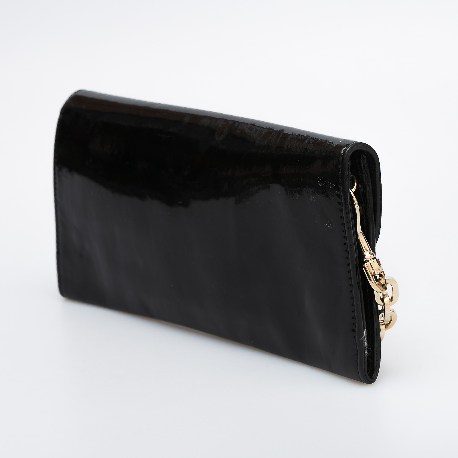 Сумка черного цвета Jimmy Choo - фото из каталога магазина брендовой одежды Second Friend Store Сумка Jimmy Choo - купить оригинал в секонд-хенде SFS - 3