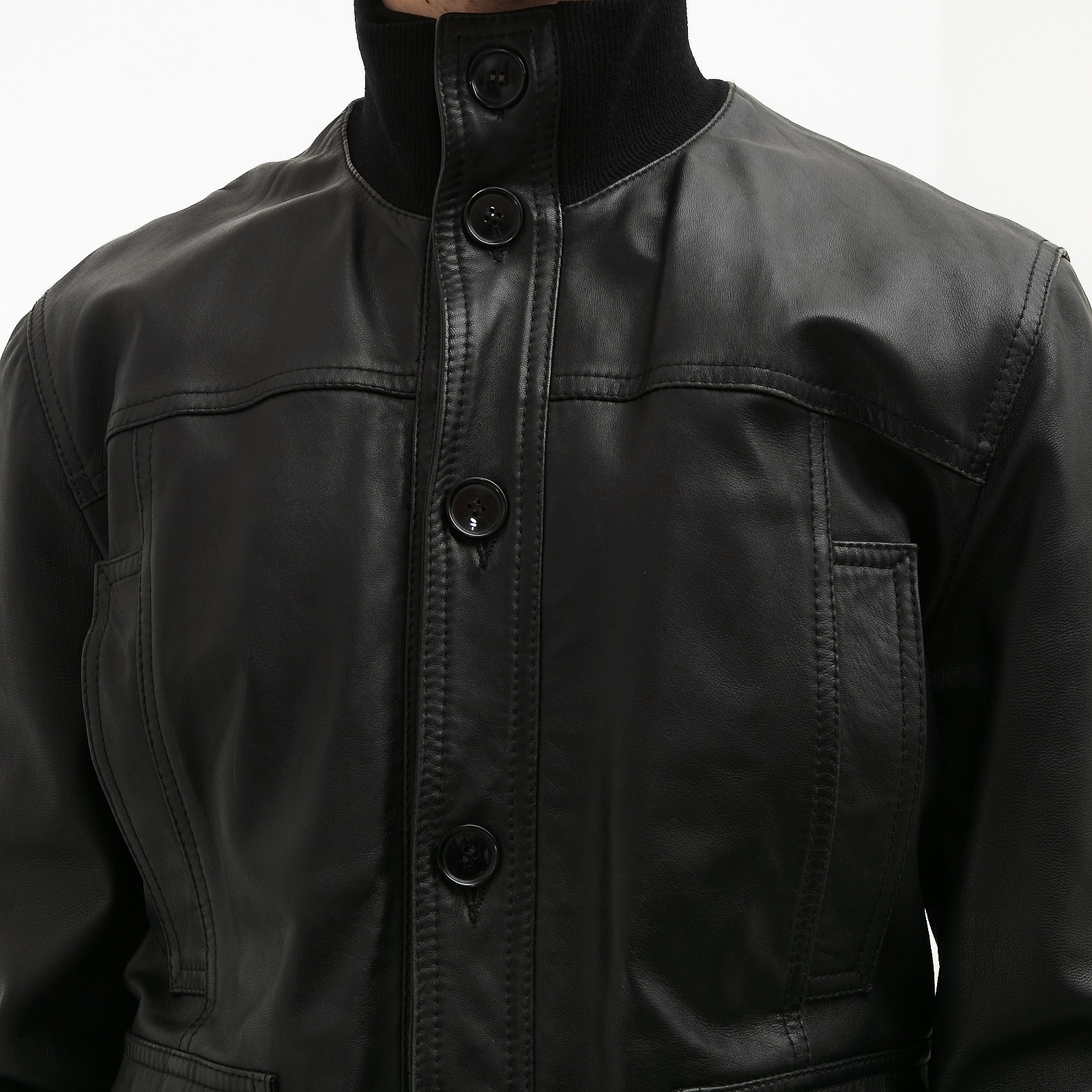 Куртка кожаная Dolce&Gabbana - купить оригинал в секонд-хенде SFS