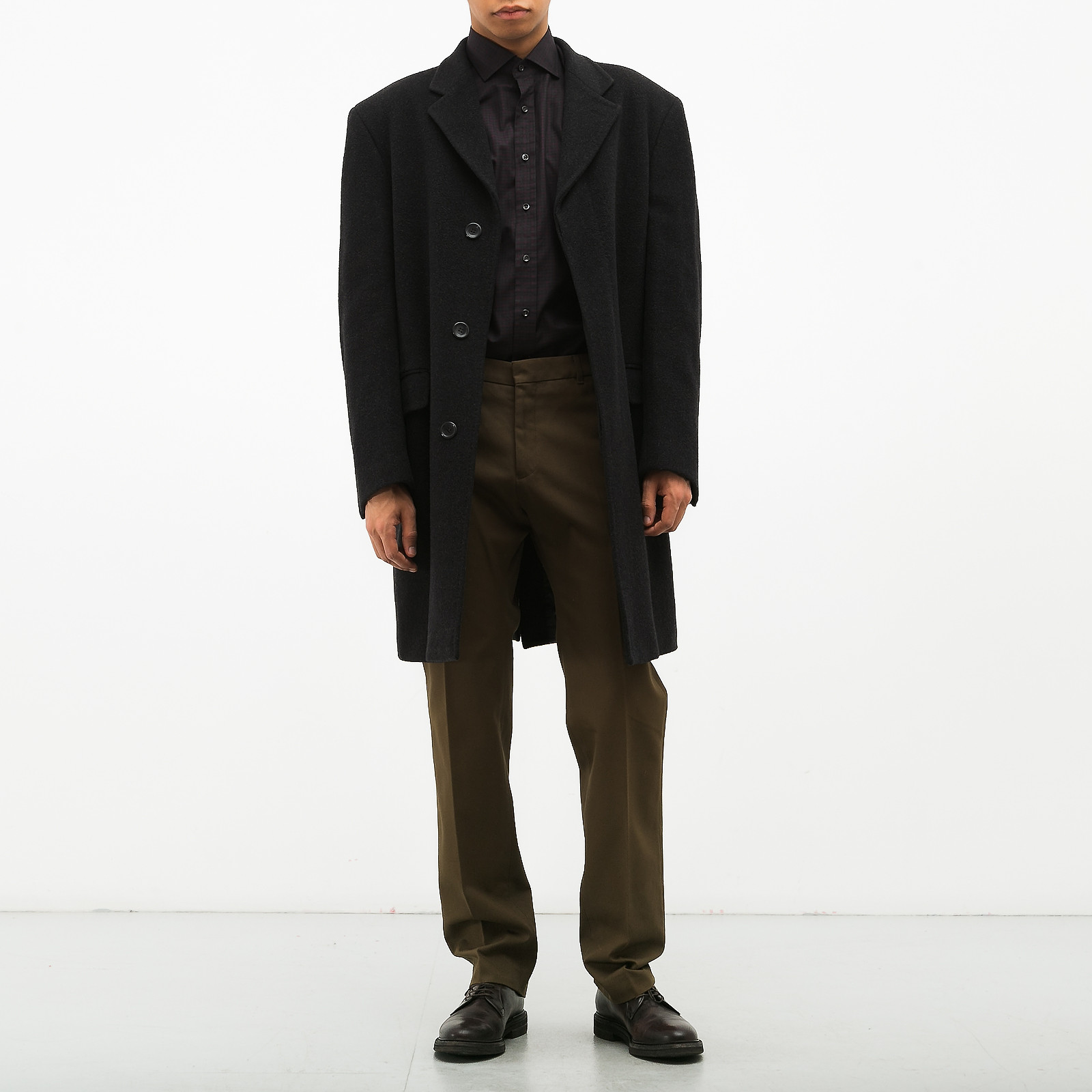 Рубашка черного цвета Ralph Lauren - фото из каталога магазина брендовой одежды Second Friend Store Рубашка Ralph Lauren - купить оригинал в секонд-хенде SFS - 2