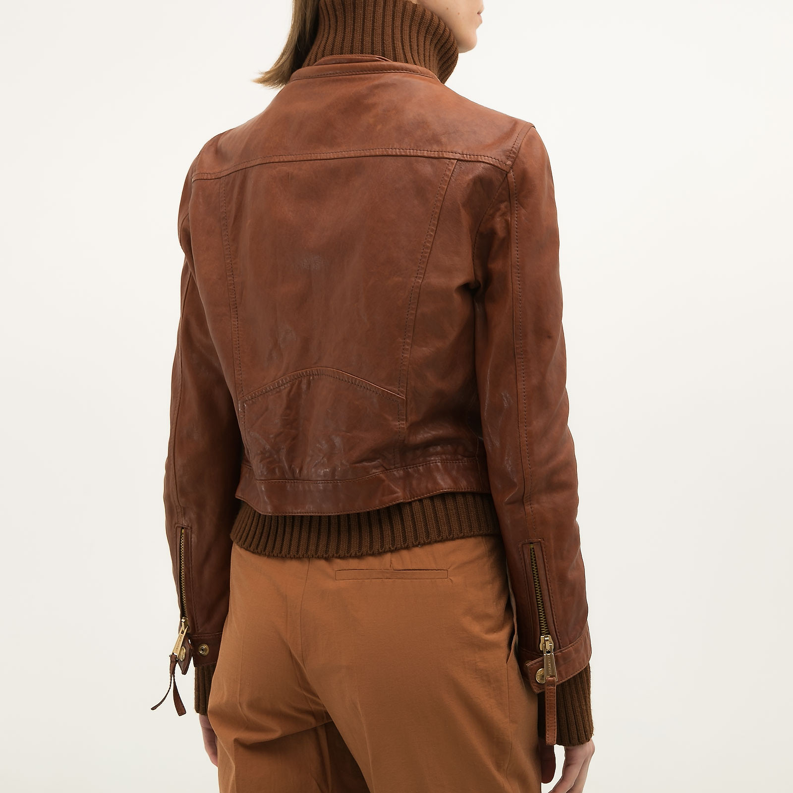 Кожаная куртка Dsquared2 - купить оригинал в секонд-хенде SFS - 3