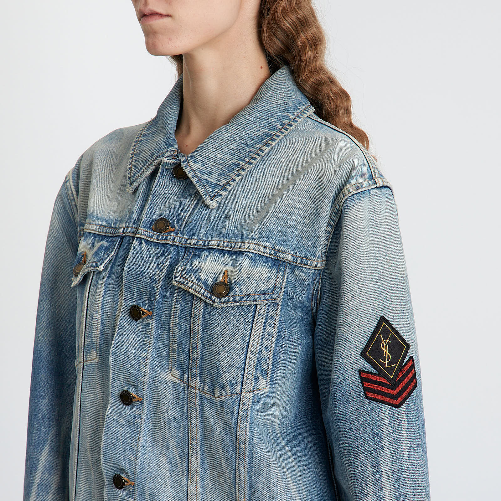 Джинсовая куртка Saint Laurent - купить оригинал в секонд-хенде SFS - 4