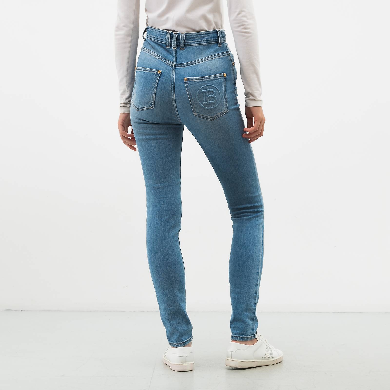Джинсы Balmain - купить оригинал в секонд-хенде SFS - 3