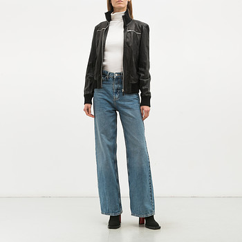 Кожаная куртка Fendi