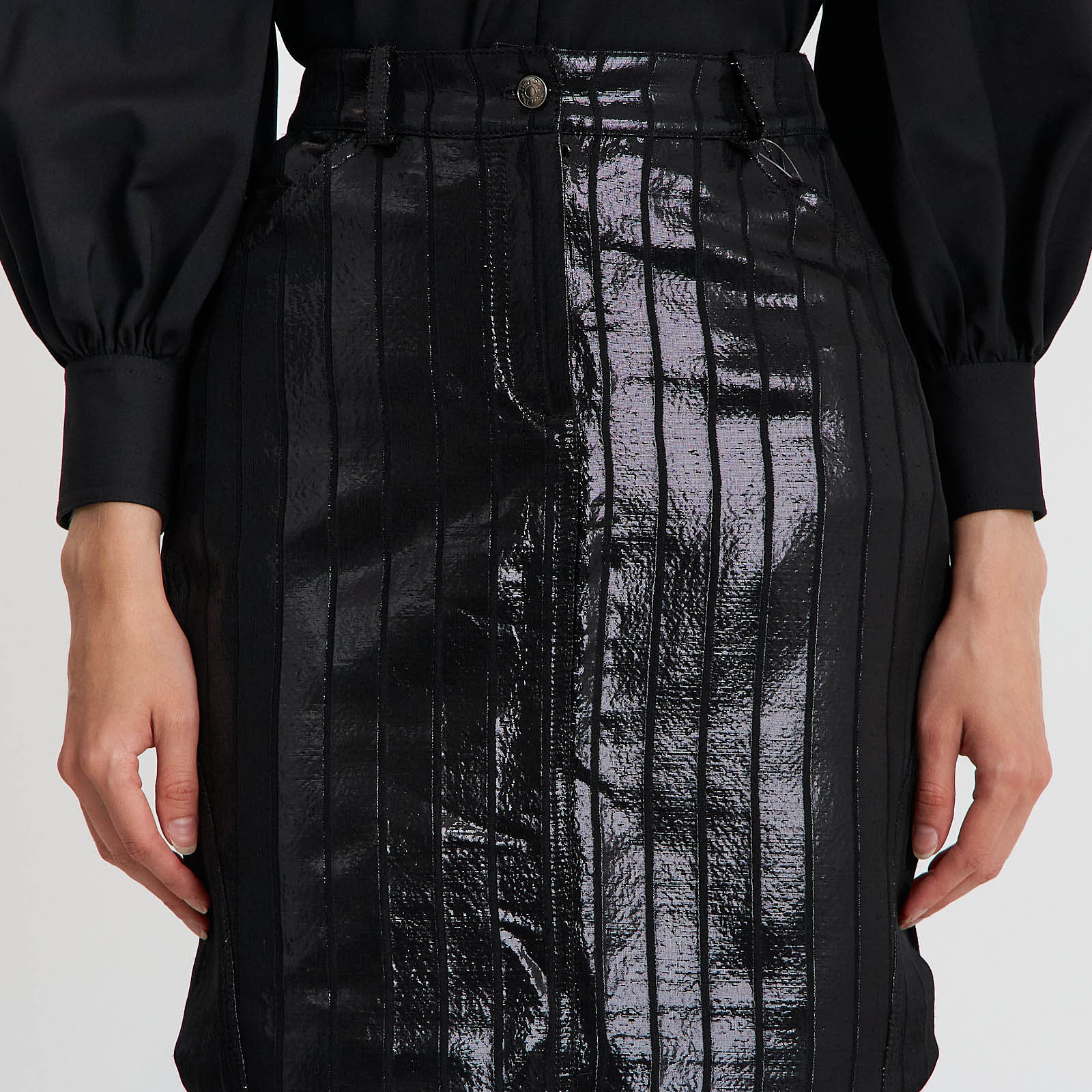 Юбка черного цвета Christian Dior - фото из каталога магазина брендовой одежды Second Friend Store Юбка Christian Dior - купить оригинал в секонд-хенде SFS - 4
