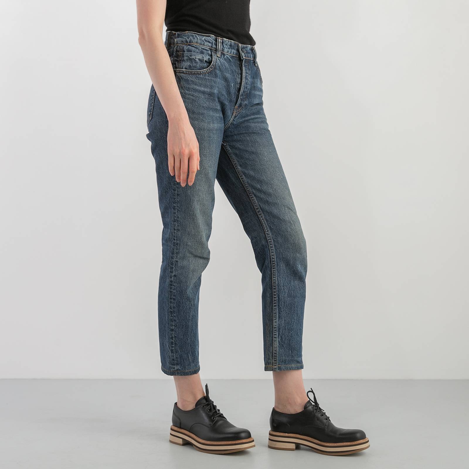 Джинсы Denim X Alexander Wang синие, купить за 6400 ₽ SFS