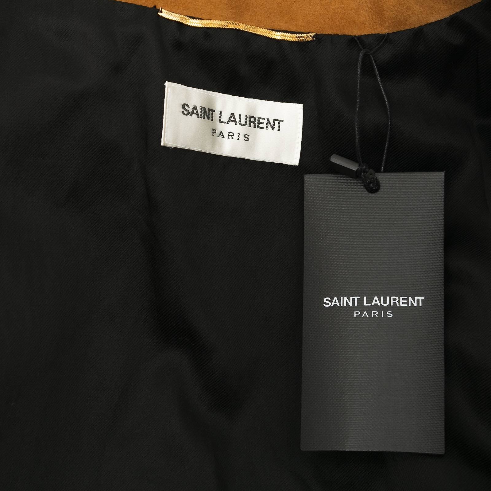Кожаная куртка Saint Laurent - купить оригинал в секонд-хенде SFS