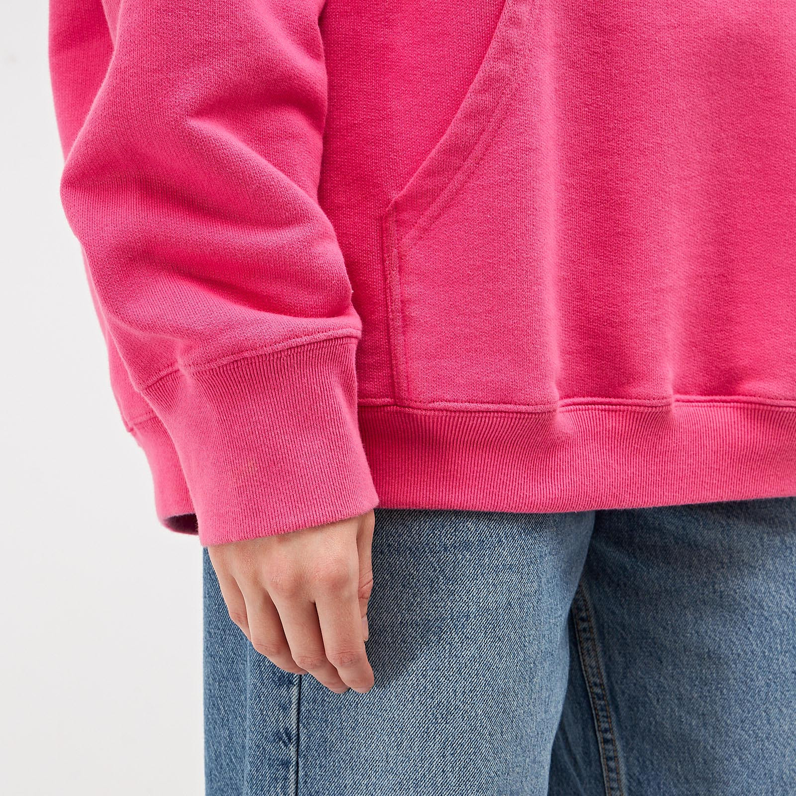 Худи розового цвета Vetements - фото из каталога магазина брендовой одежды Second Friend Store Худи Vetements - купить оригинал в секонд-хенде SFS - 5