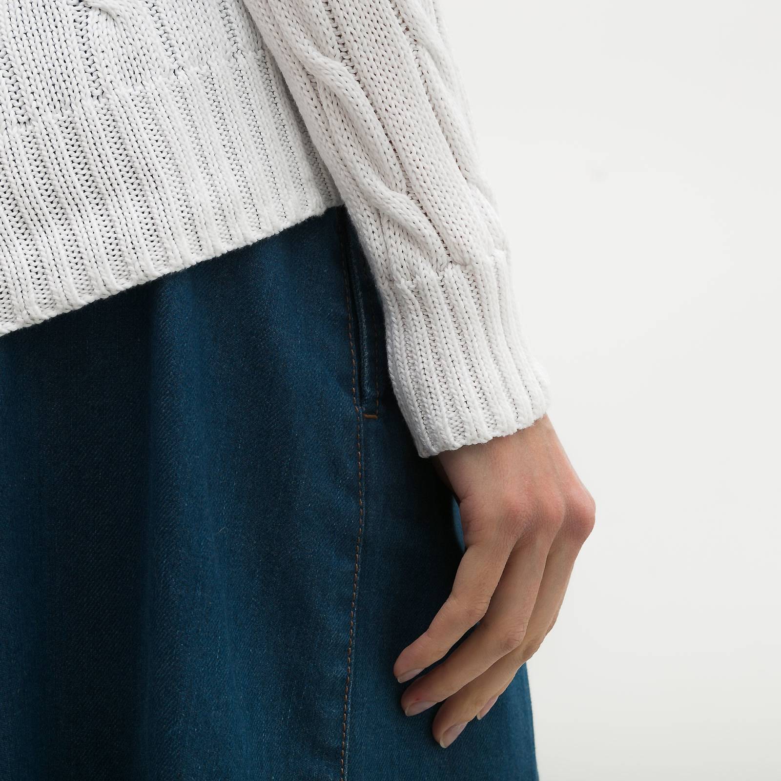 Свитер белого цвета Polo Ralph Lauren - фото из каталога магазина брендовой одежды Second Friend Store Свитер Polo Ralph Lauren - купить оригинал в секонд-хенде SFS - 5