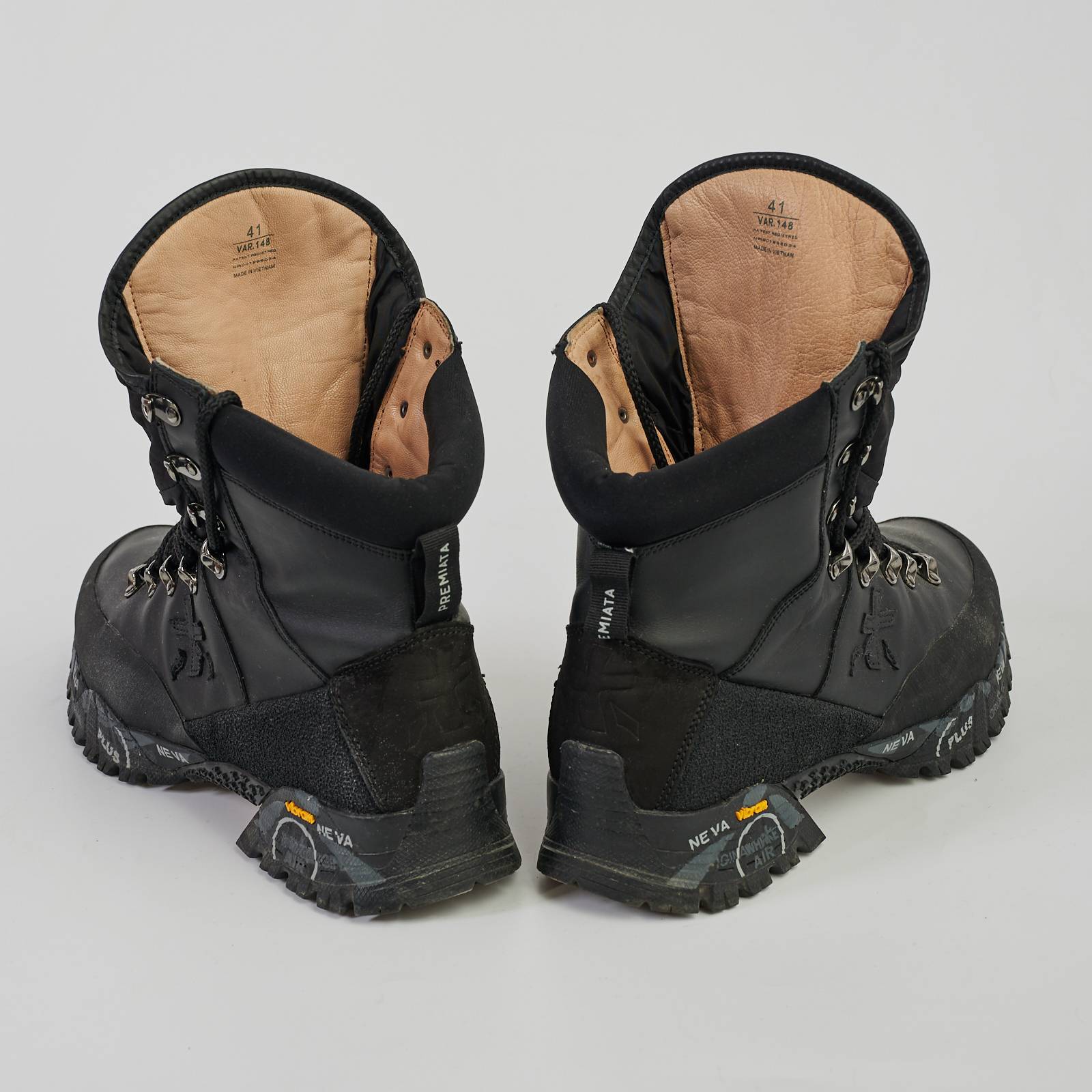 Ботинки Premiata черные, - купить за 9100 ₽