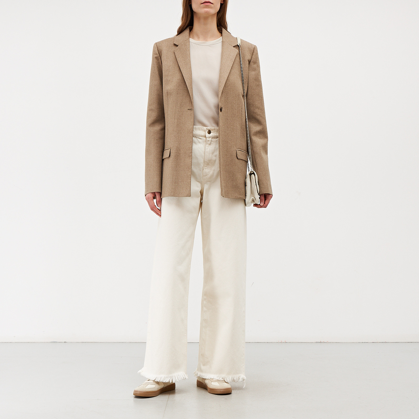 Джинсы белого цвета Wandler - фото из каталога магазина брендовой одежды Second Friend Store Джинсы Wandler - купить оригинал в секонд-хенде SFS - 2