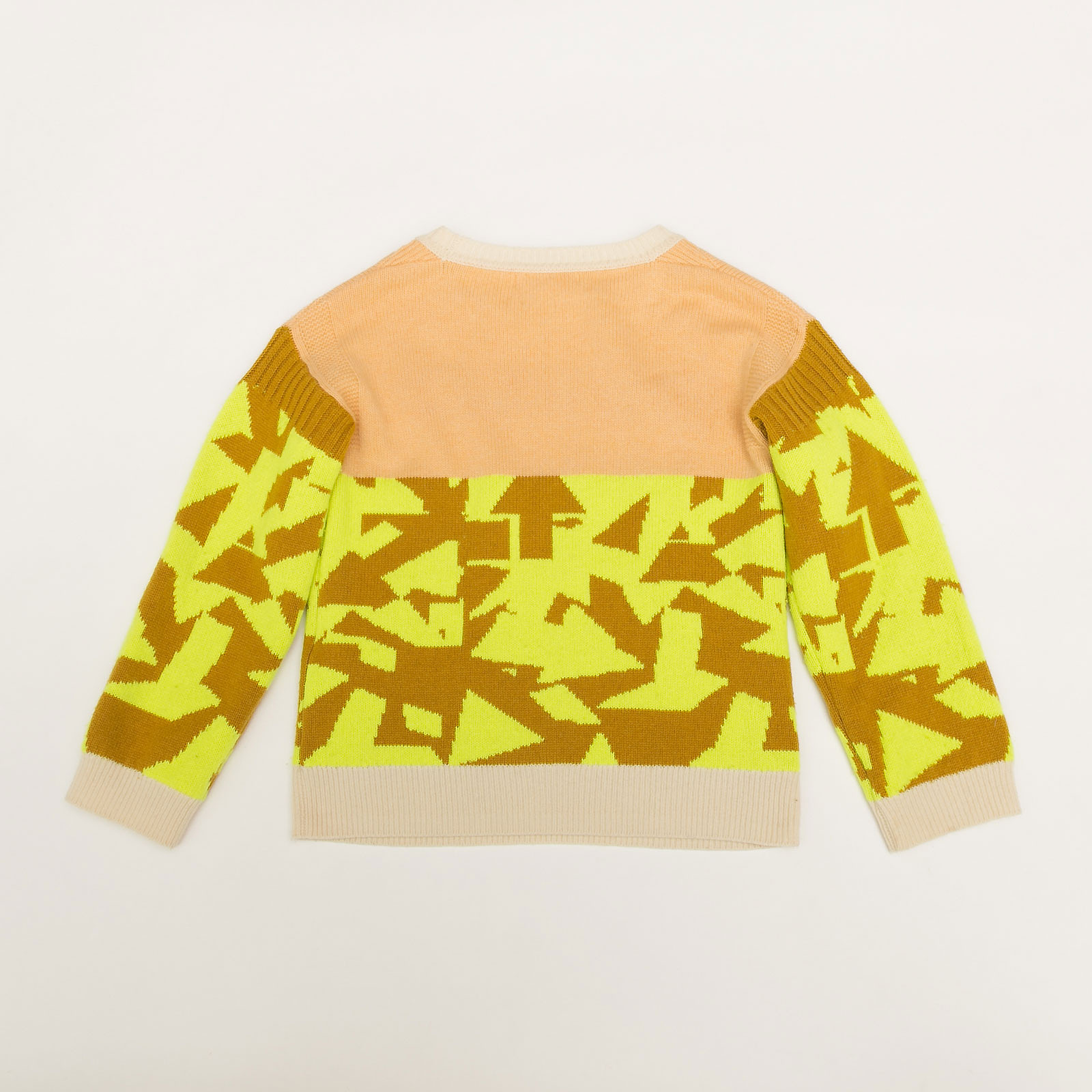 Свитер бежевого цвета Burberry Children - фото из каталога магазина брендовой одежды Second Friend Store Свитер Burberry Children - купить оригинал в секонд-хенде SFS - 2