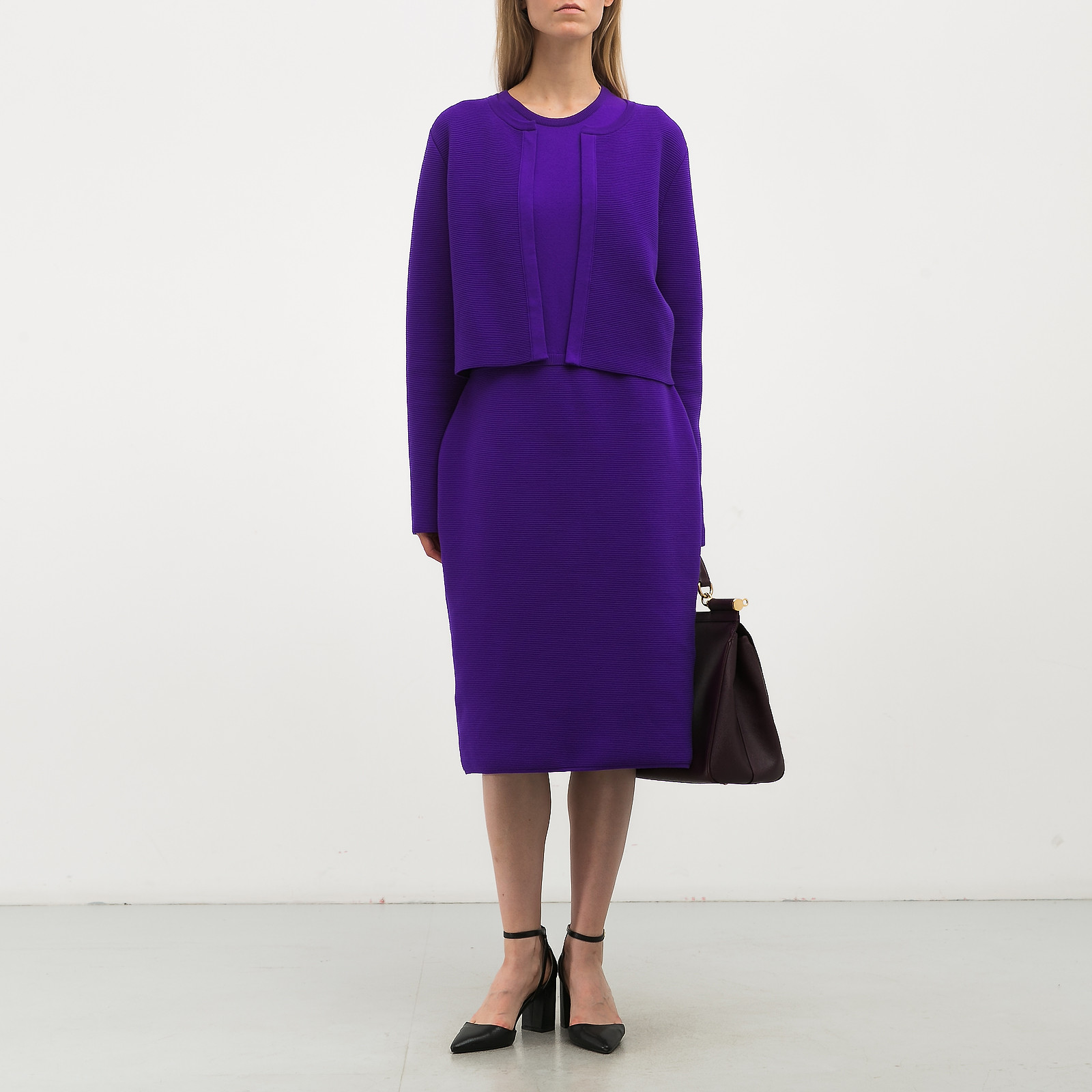 Костюм фиолетового цвета Ralph Lauren - фото из каталога магазина брендовой одежды Second Friend Store Костюм Ralph Lauren - купить оригинал в секонд-хенде SFS - 3