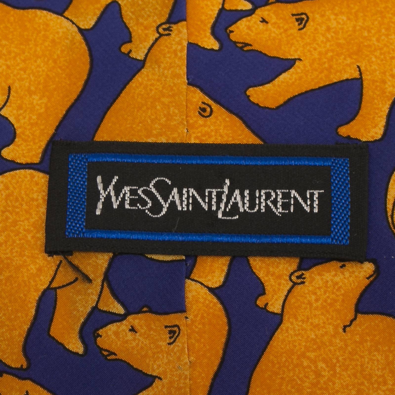Галстук Yves Saint Laurent - купить оригинал в секонд-хенде SFS