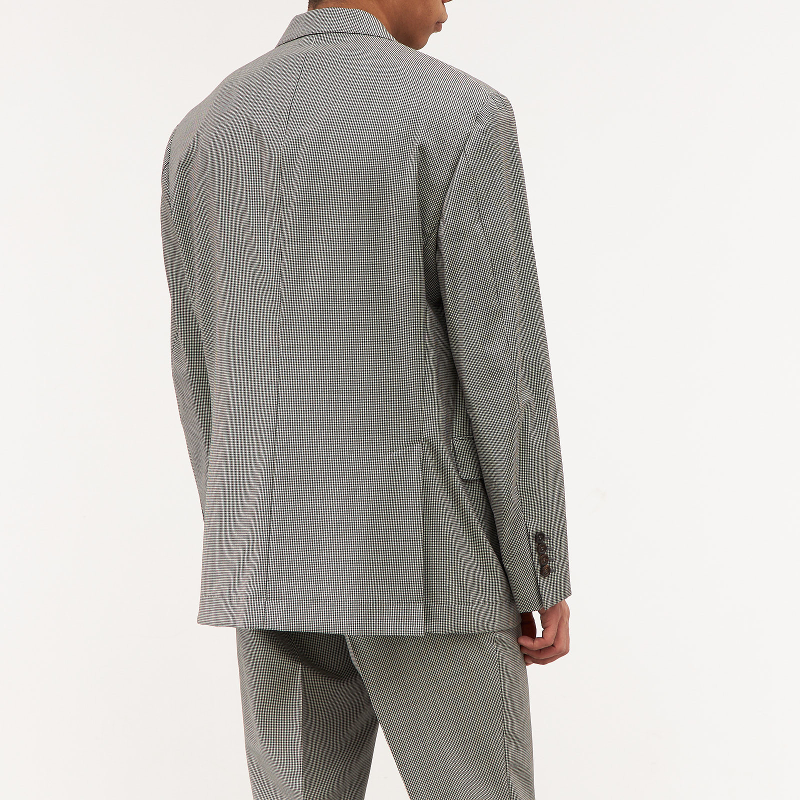 Костюм серого цвета Brunello Cucinelli - фото из каталога магазина брендовой одежды Second Friend Store Костюм Brunello Cucinelli - купить оригинал в секонд-хенде SFS - 5