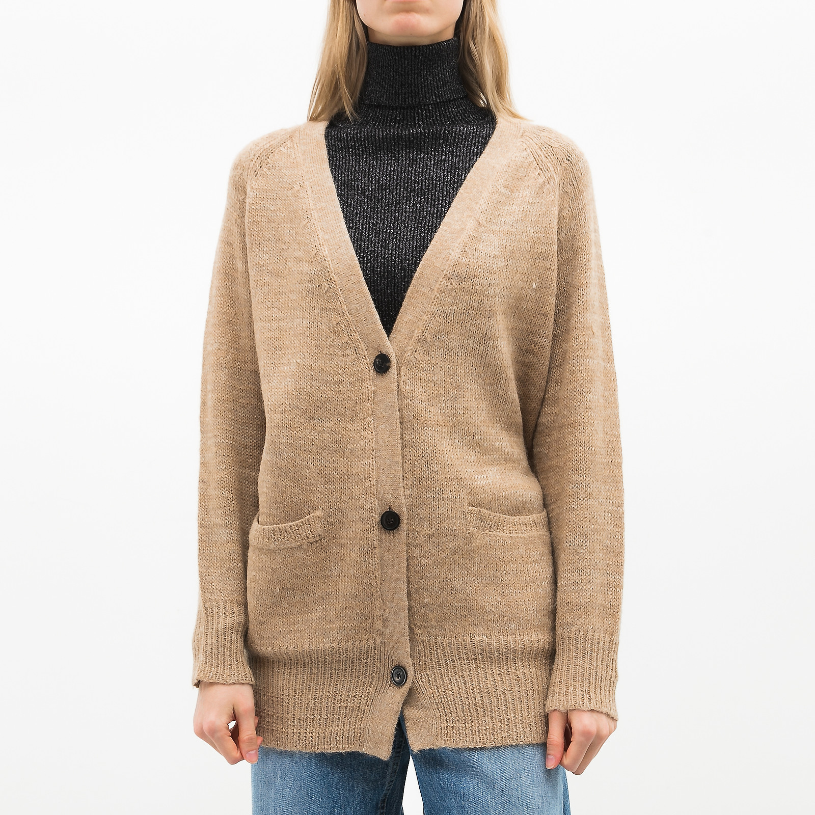 Кардиган бежевого цвета Isabel Marant Etoile - фото из каталога магазина брендовой одежды Second Friend Store Кардиган Isabel Marant Etoile - купить оригинал в секонд-хенде SFS - 1