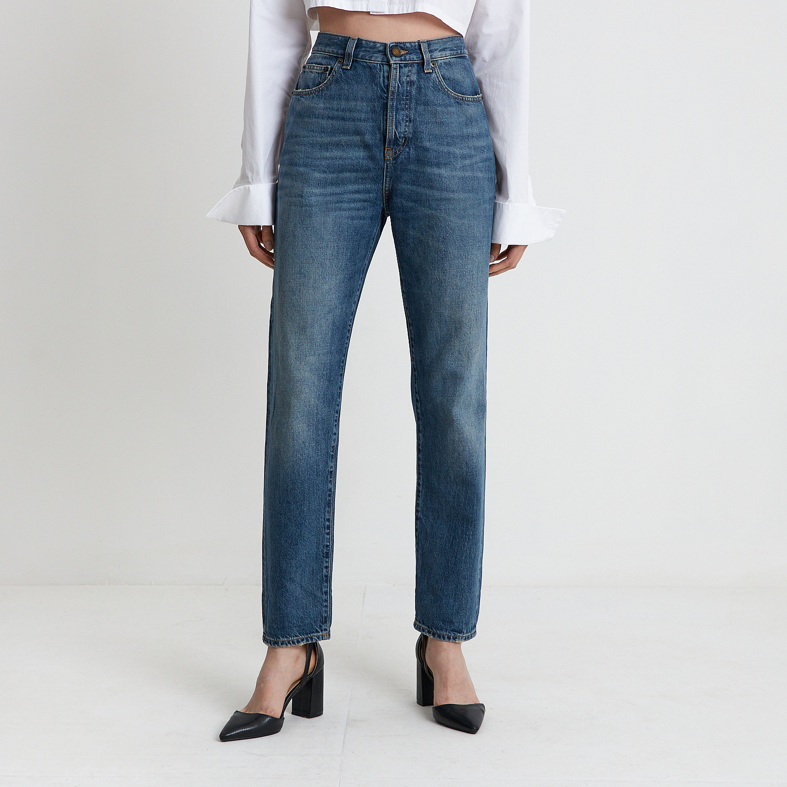 Джинсы Saint Laurent - купить оригинал в секонд-хенде SFS - 1