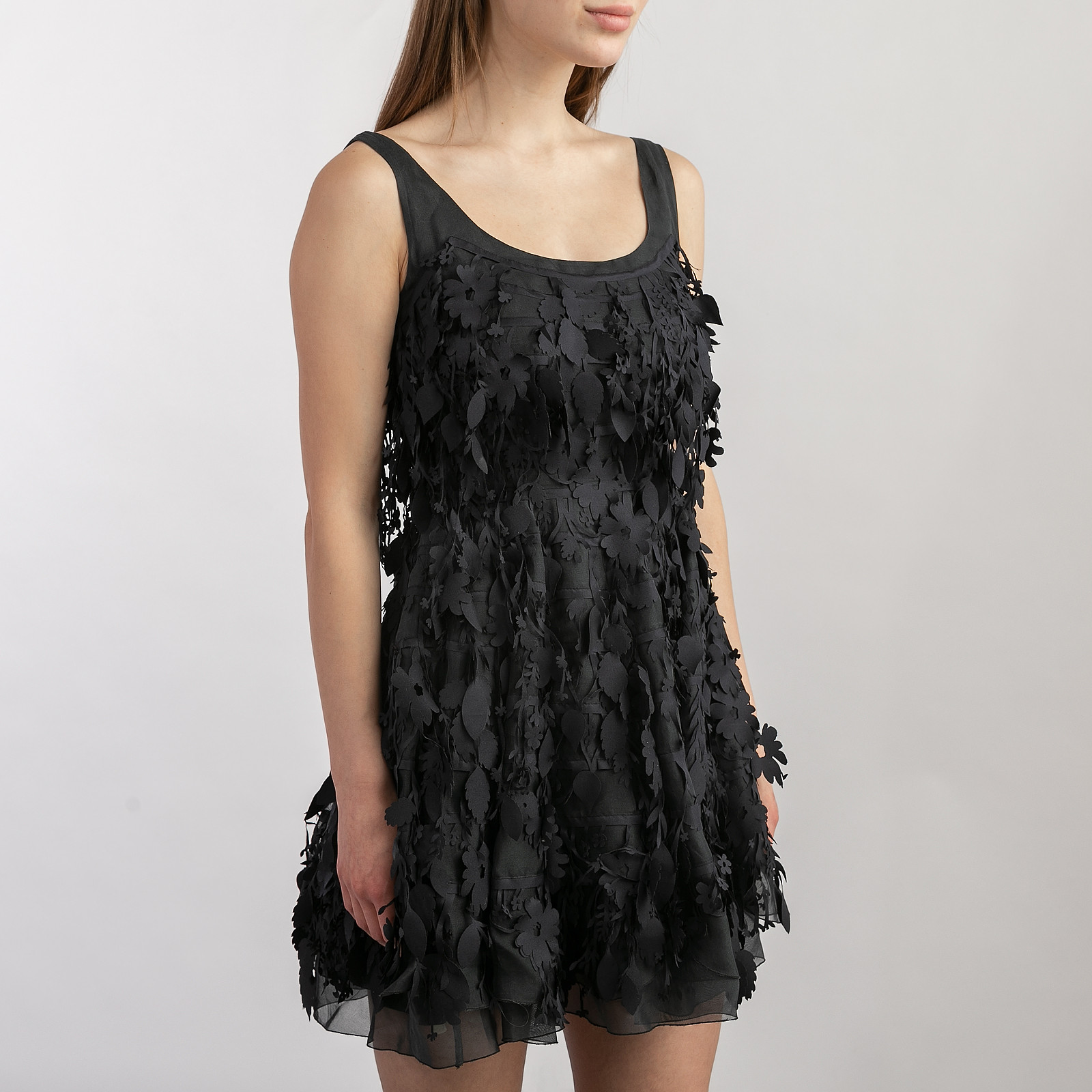 Платье синего цвета Diane von Furstenberg - фото из каталога магазина брендовой одежды Second Friend Store Платье Diane von Furstenberg - купить оригинал в секонд-хенде SFS - 3