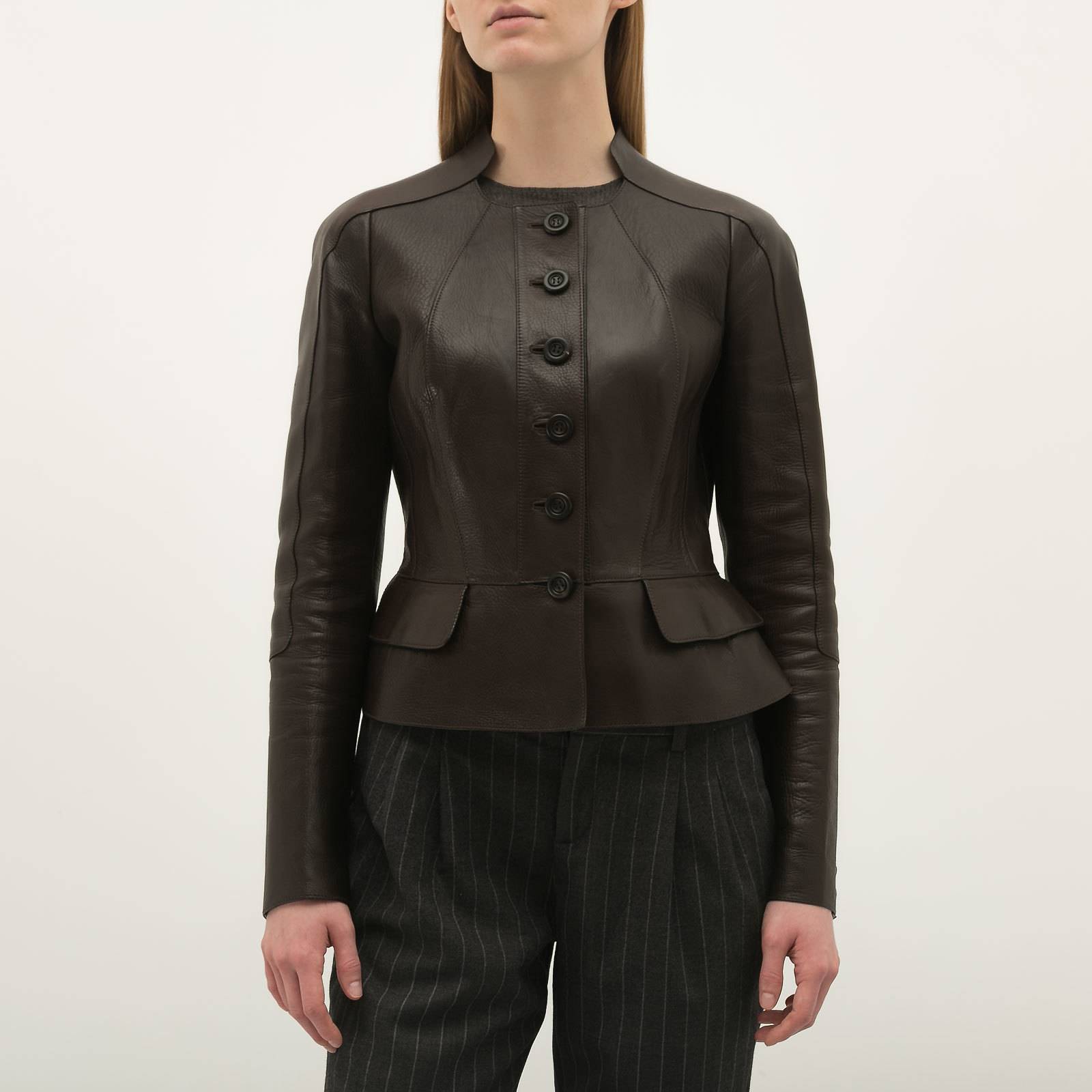 Кожаная куртка Burberry Prorsum - купить оригинал в секонд-хенде SFS