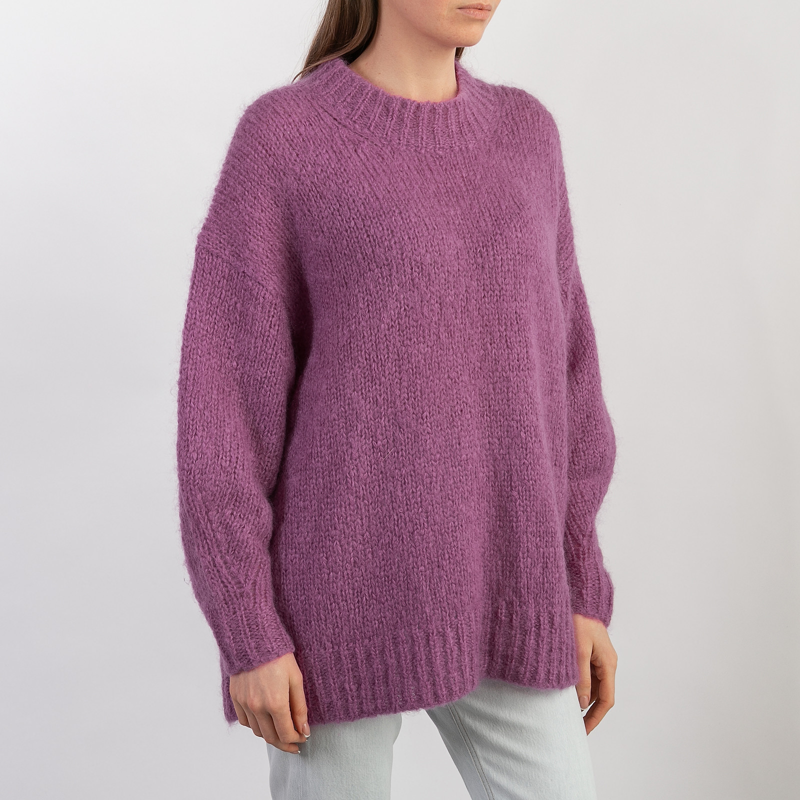 Свитер фиолетового цвета Isabel Marant - фото из каталога магазина брендовой одежды Second Friend Store Свитер Isabel Marant - купить оригинал в секонд-хенде SFS - 2