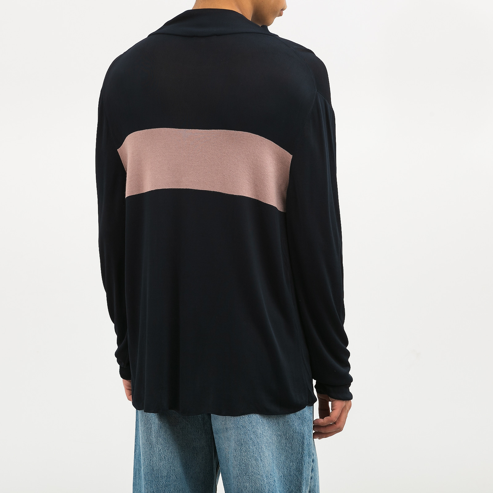 Джемпер синего цвета Dior - фото из каталога магазина брендовой одежды Second Friend Store Джемпер Dior - купить оригинал в секонд-хенде SFS - 2