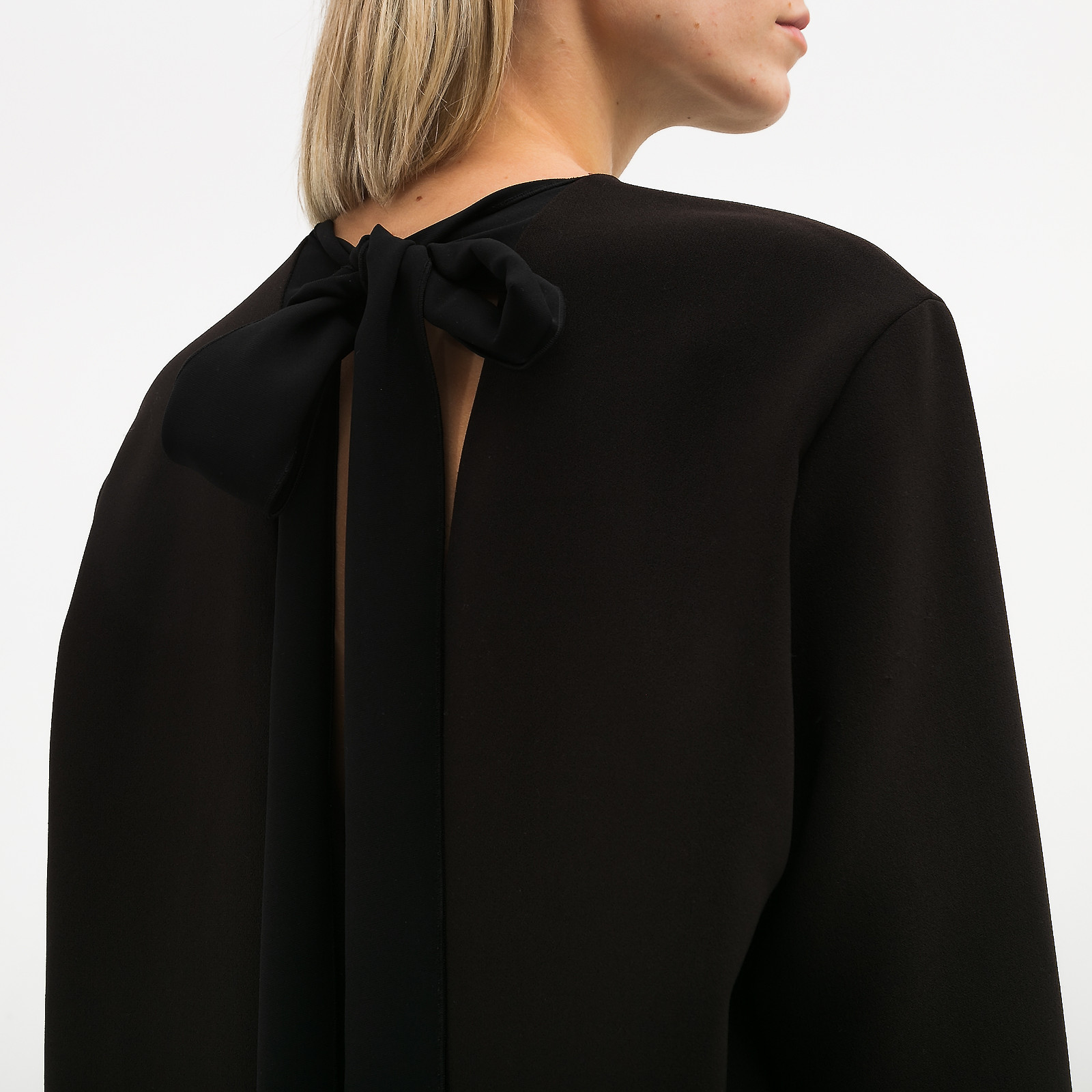 Платье черного цвета Alexander Terekhov - фото из каталога магазина брендовой одежды Second Friend Store Платье Alexander Terekhov - купить оригинал в секонд-хенде SFS - 4