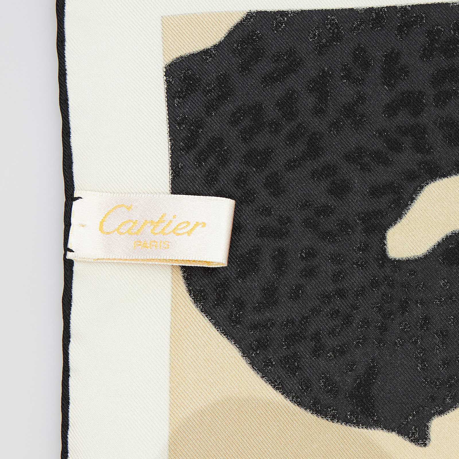 Платок Cartier - фото из каталога магазина брендовой одежды Second Friend Store Платок Cartier - купить оригинал в секонд-хенде SFS - 4