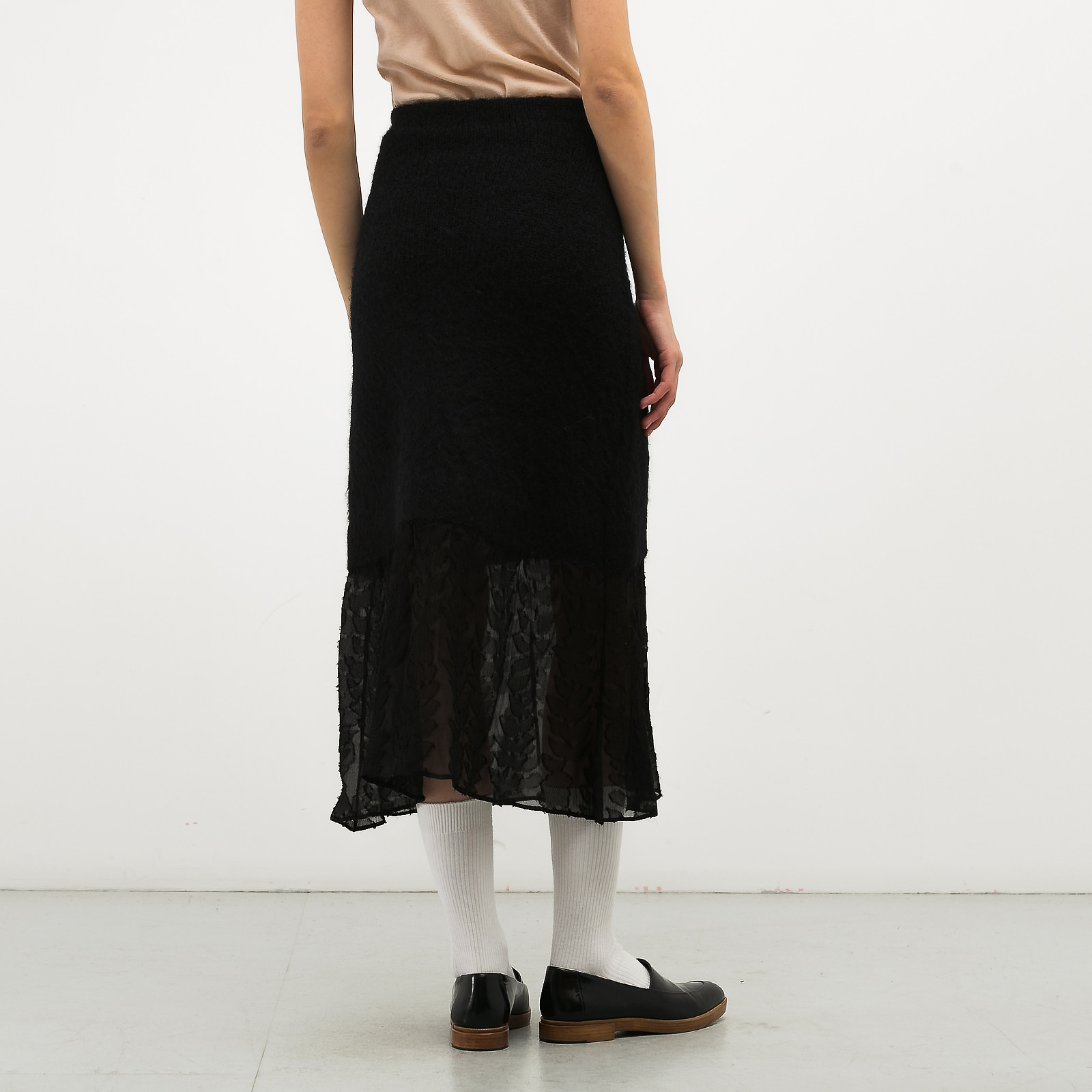 Юбка черного цвета Sonia Rykiel - фото из каталога магазина брендовой одежды Second Friend Store Юбка Sonia Rykiel - купить оригинал в секонд-хенде SFS - 2