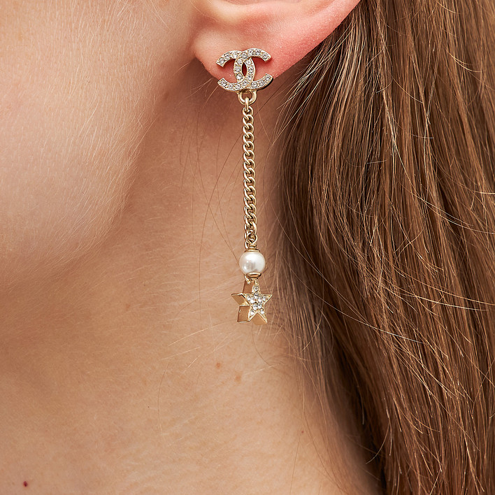 Серьги Chanel