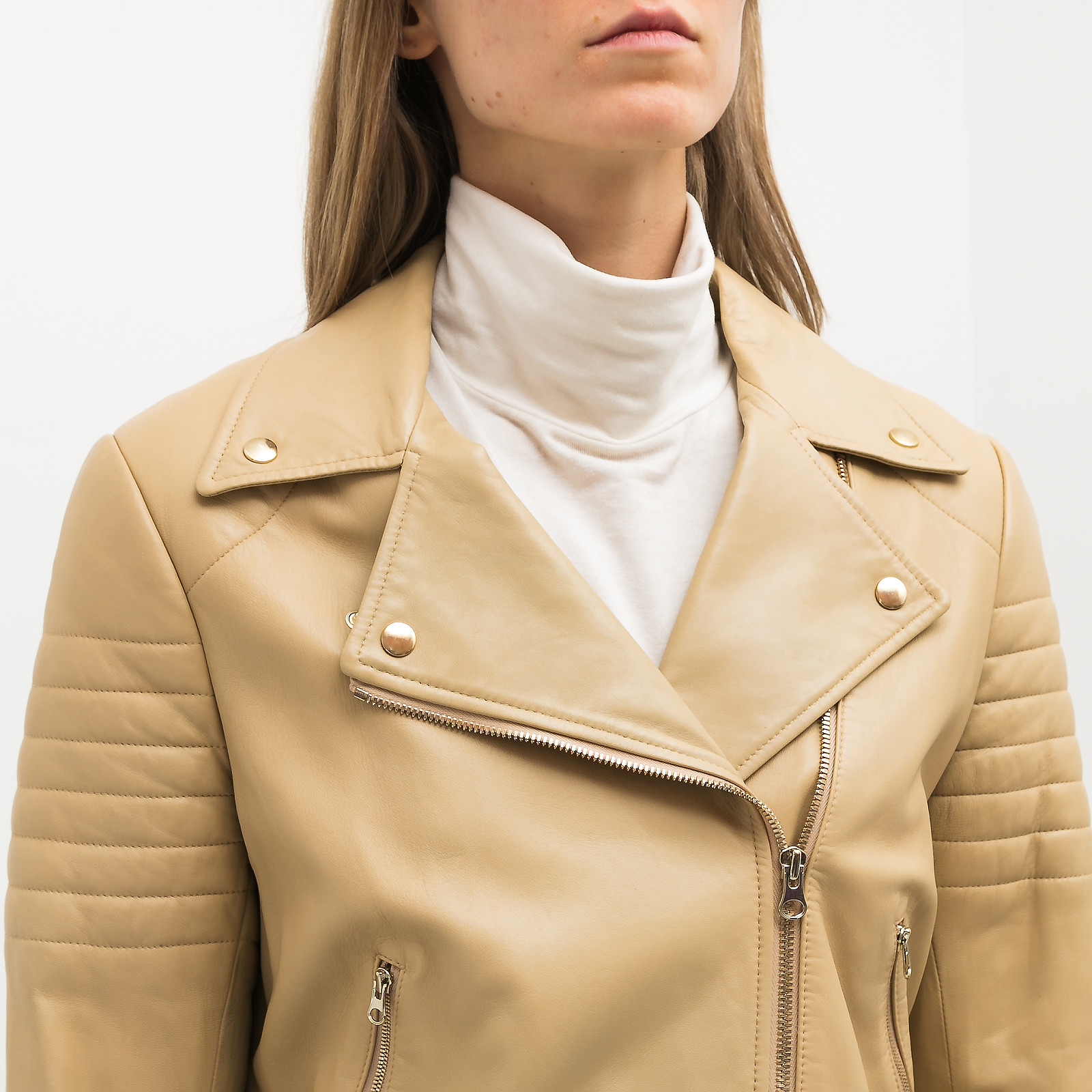 Кожаная куртка Yves Salomon - купить оригинал в секонд-хенде SFS - 4